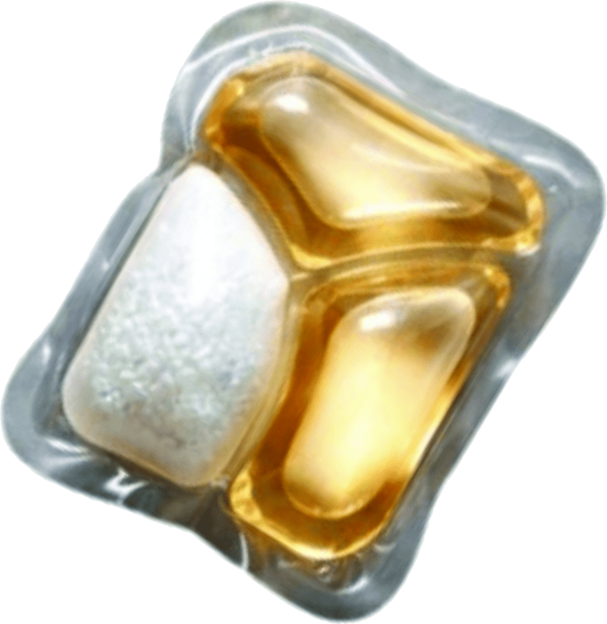 White and gold ActiSmell pod
