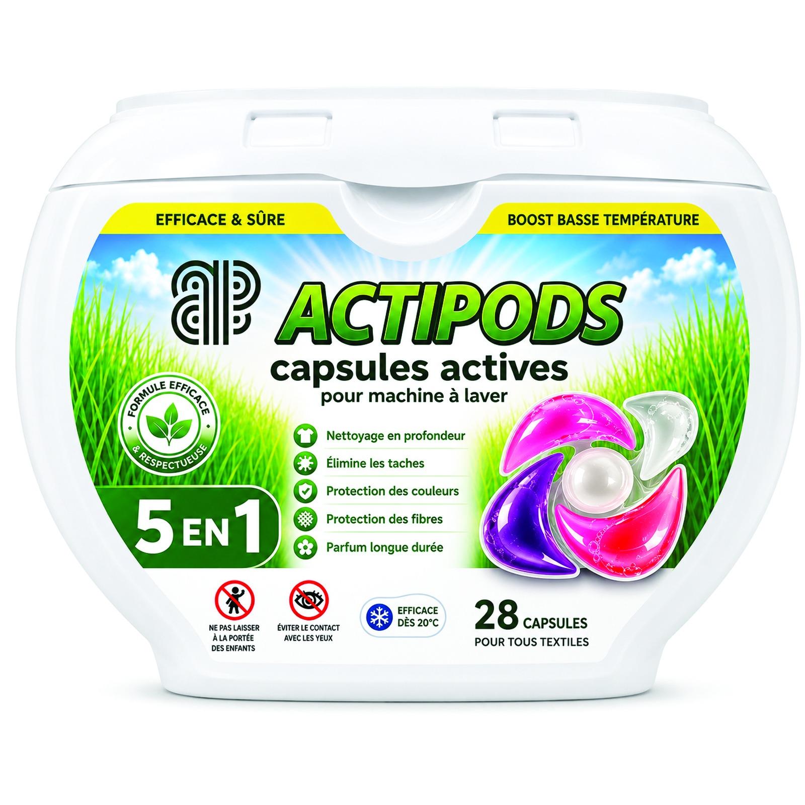 ActiPods 5-in-1 Laundry Pods (Box)
